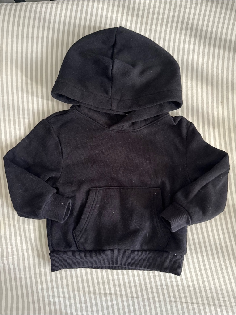 H&M Kids Toddler Black Pullover Hoodie Size 2T